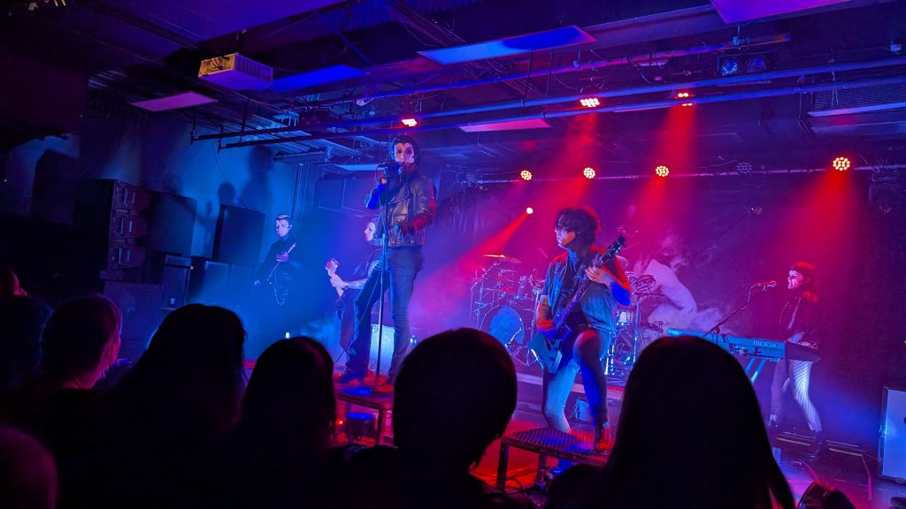 Creeper playing live at the Old Fire Station in Carlisle.